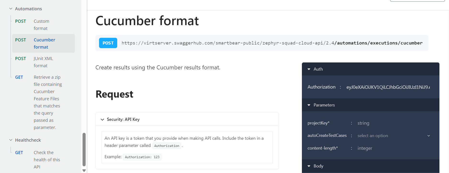 Cucumber upload using api not working. SmartBear Community